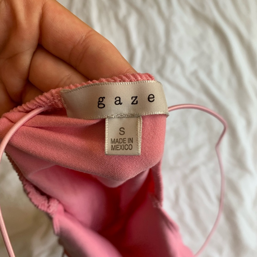 Pink Rouched Top - Picture 4 of 4